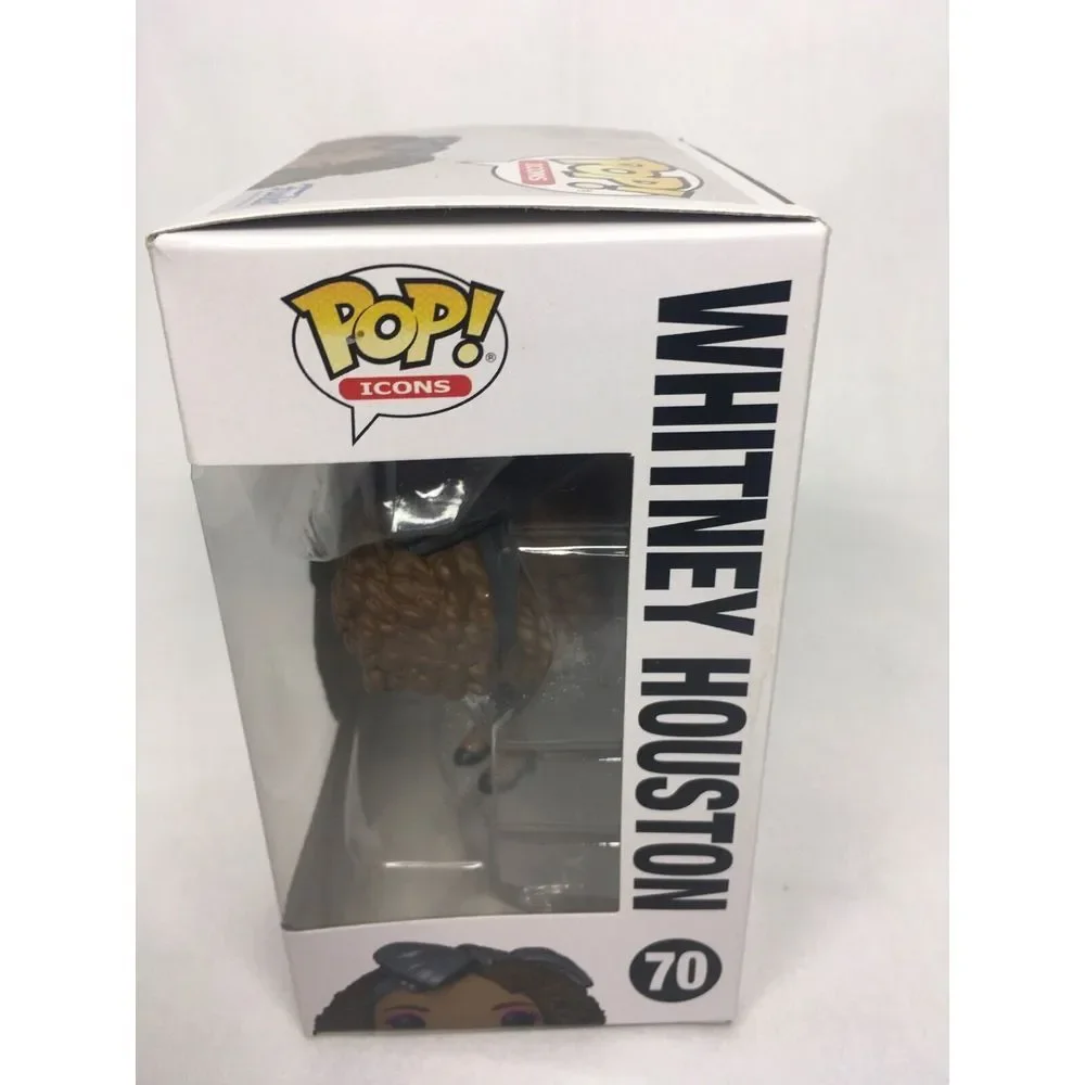 Funko Pop Icons Whitney Houston #70‎ Vinyl Figure Collectible Toy